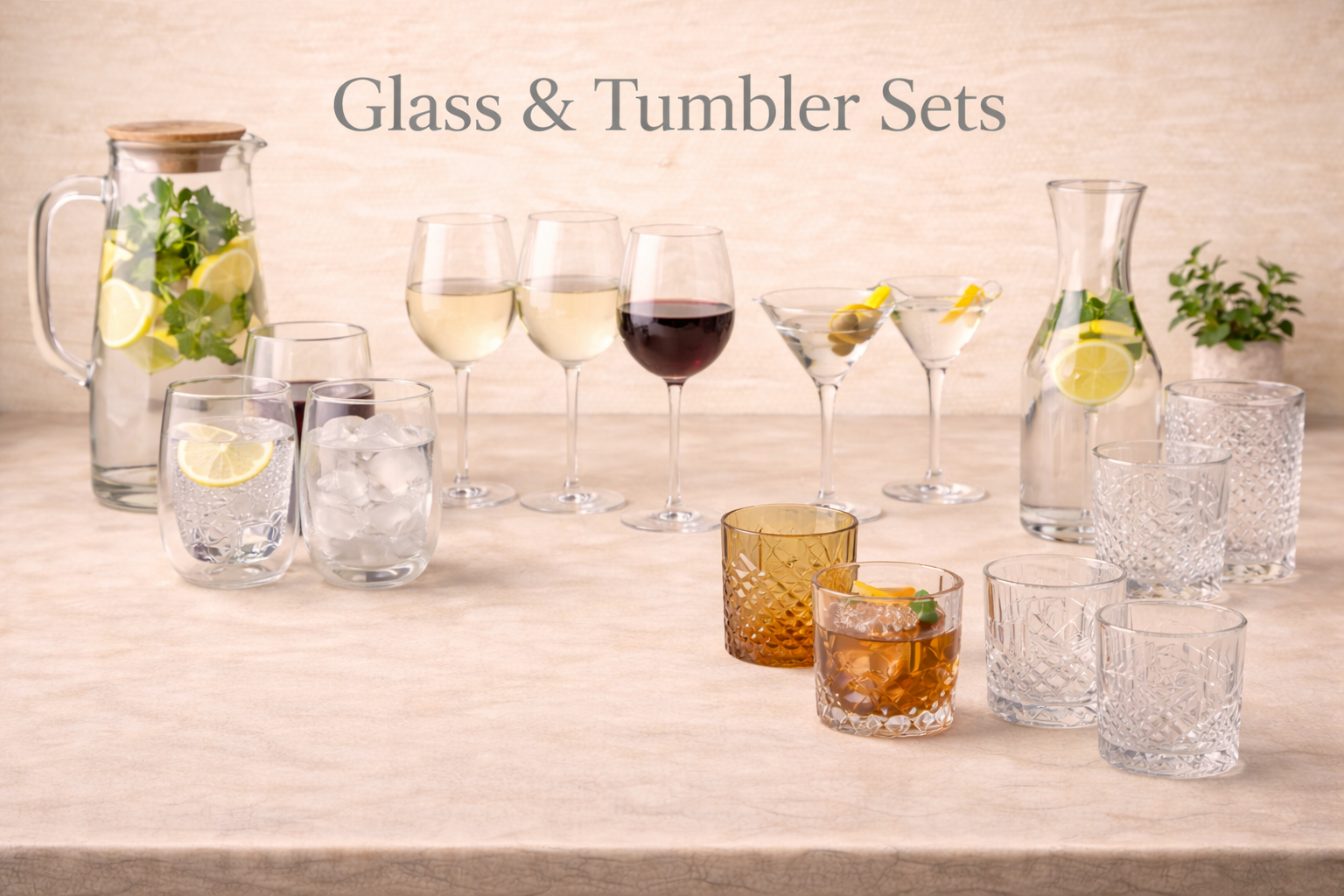 Glass & Tumblers Sets