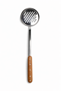 Westin Stainless Steel Slotted Serving Spoon with WOODEN Handle