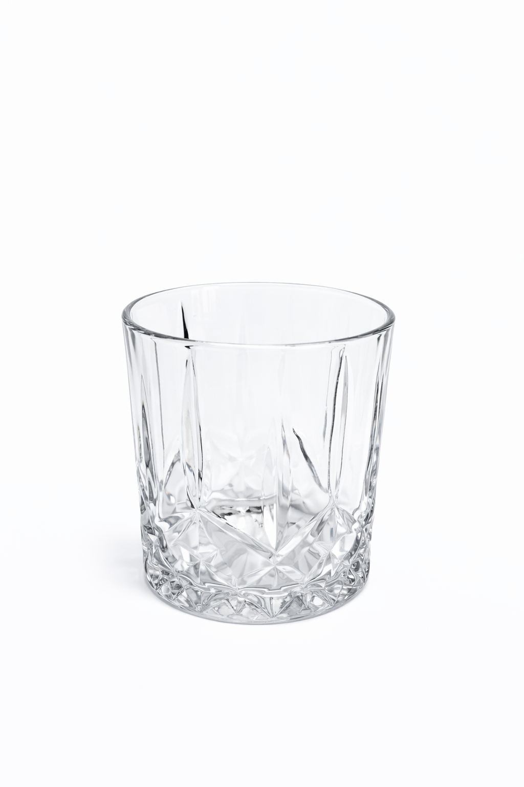 Delisoga Glass Tumbler Cup Set 6pcs