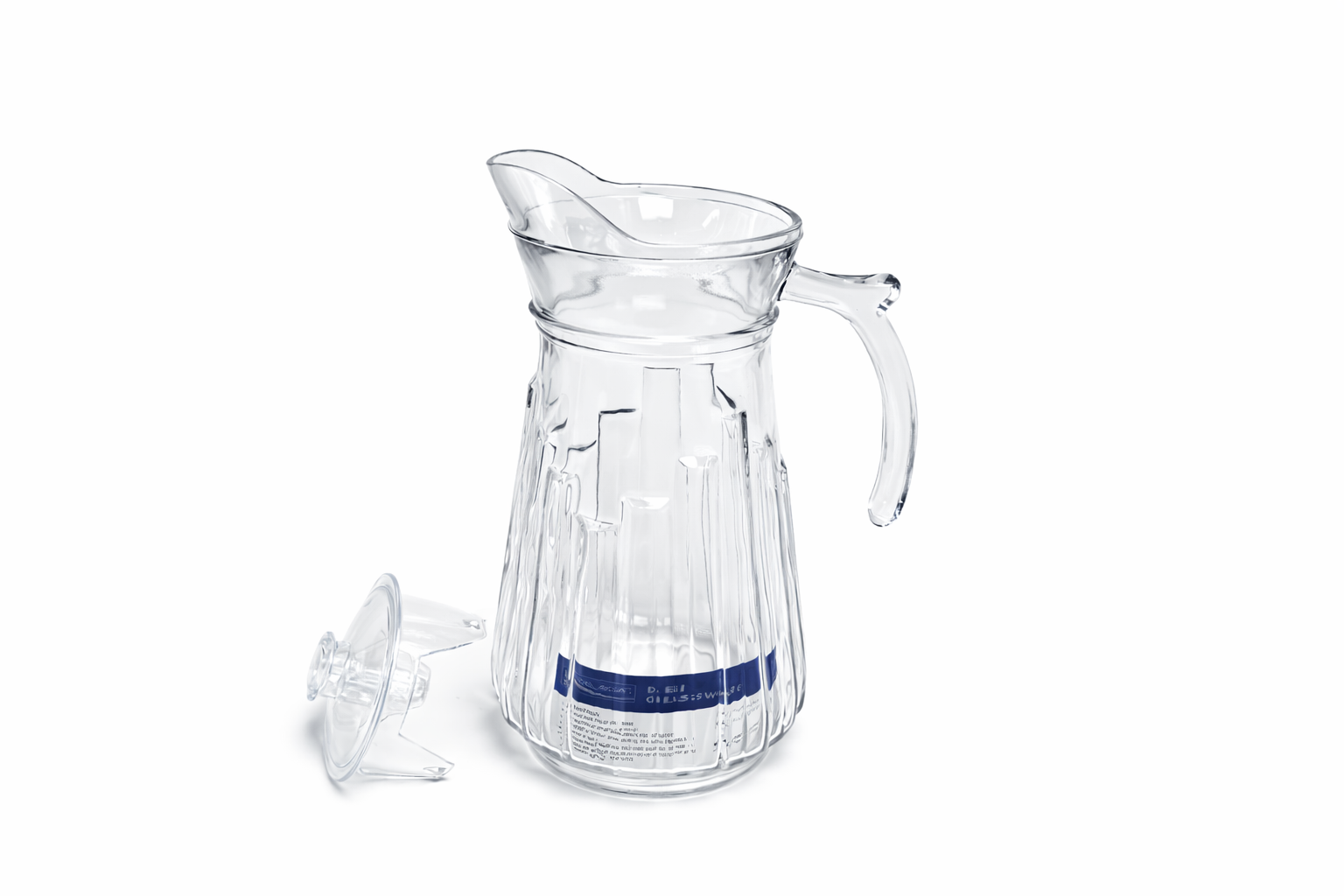 DELISOGA Glassware Crystal Glass & Pitchers Jug (1.7 L) (pack of 1)