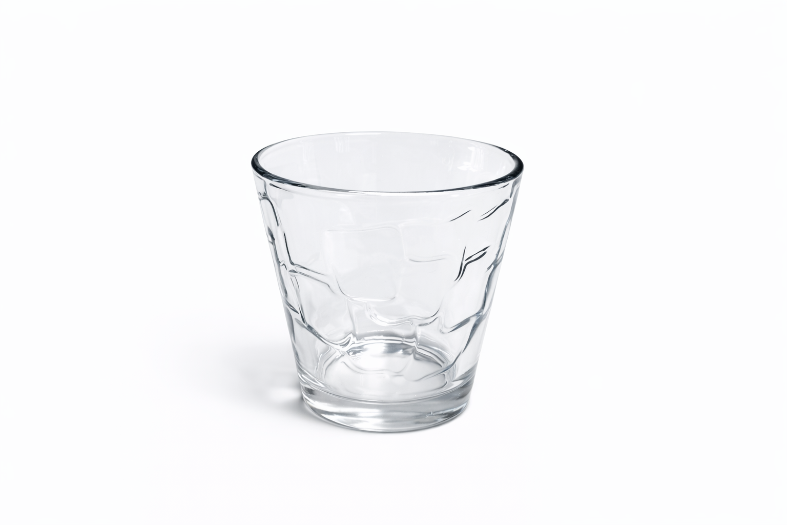 Delisoga Glass Tumbler Cup Set 6pcs