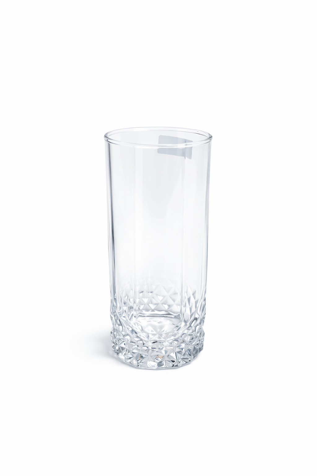 Delisoga Glass Tumbler Cup Set 6pcs