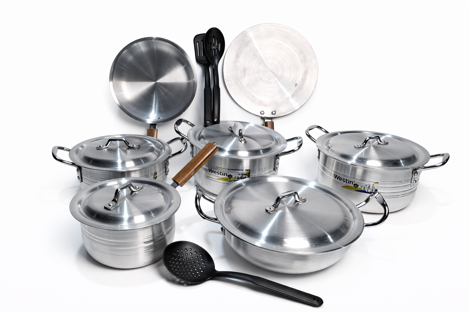 Westin Family King 15-Piece Metal Finish Cookware Set