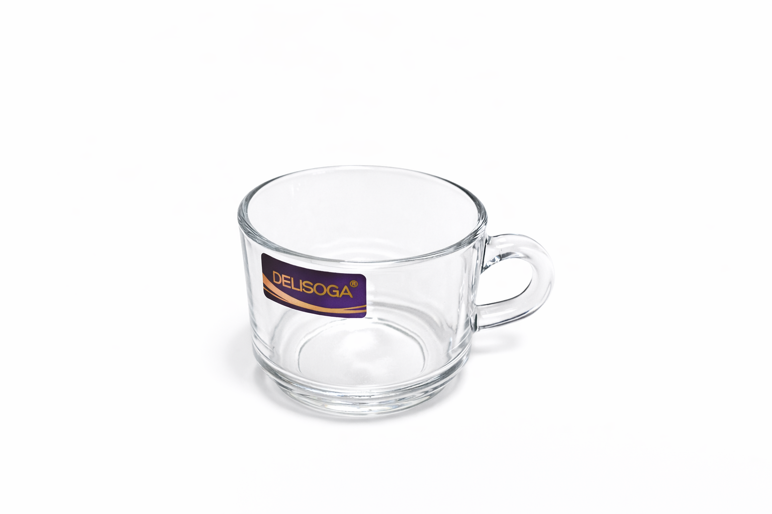 Delisoga Glass Tea Cup Set 6pcs