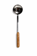 Westin Stainless Steel Slotted Serving Spoon with WOODEN Handle