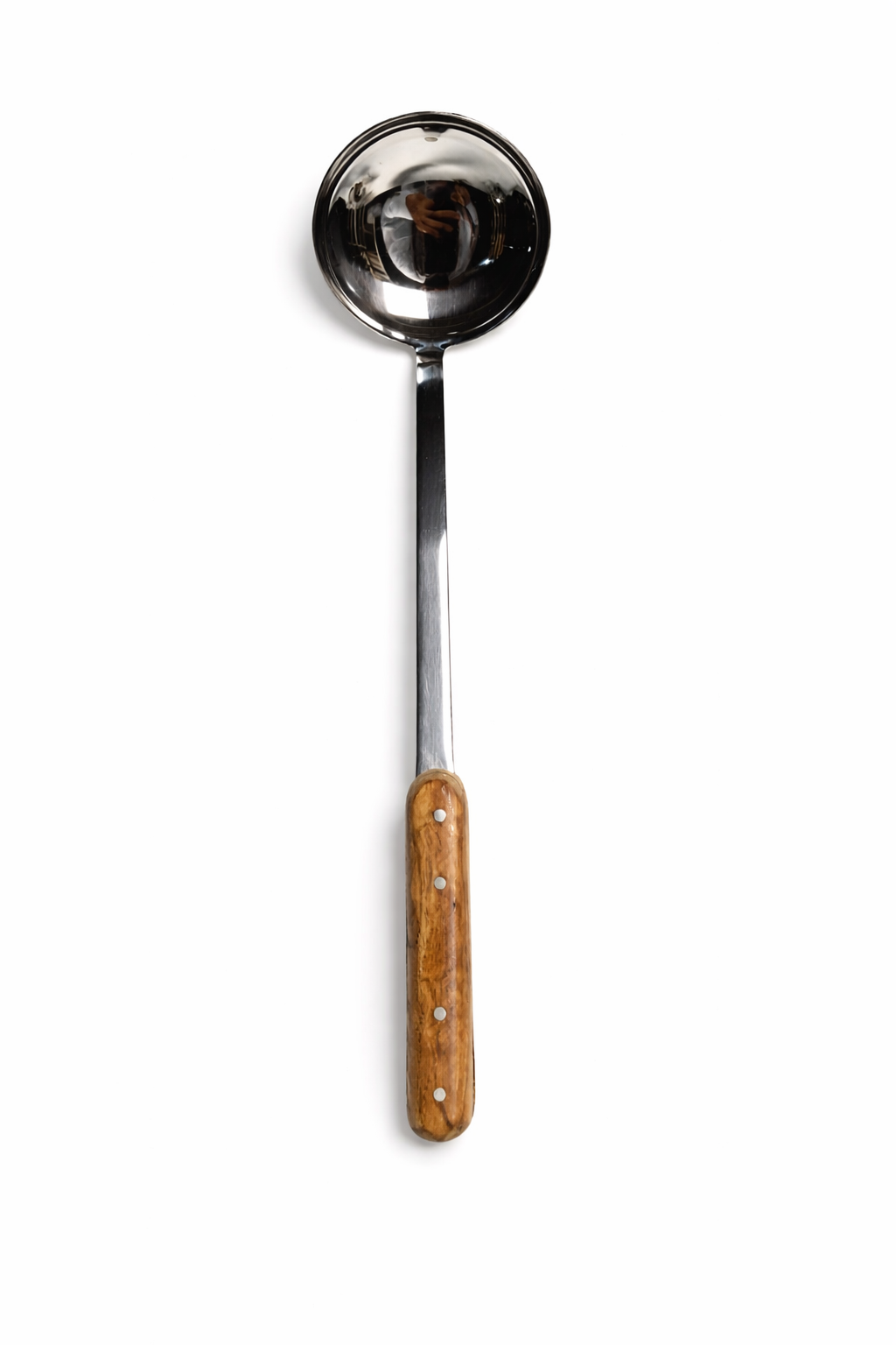 Westin Stainless Steel Slotted Serving Spoon with WOODEN Handle