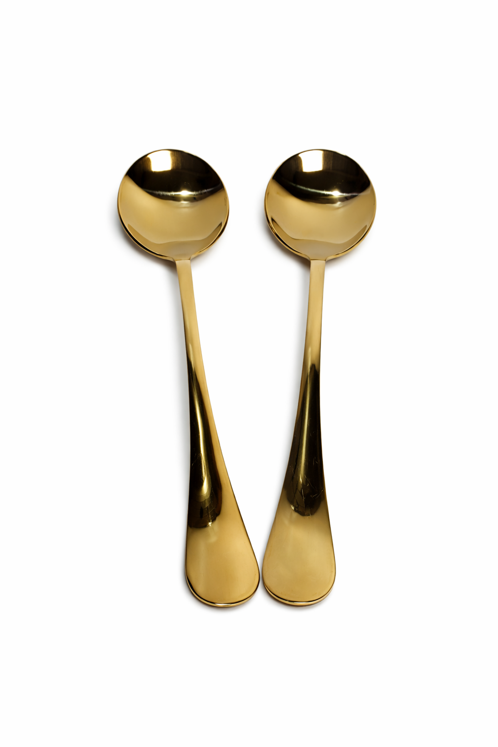 Westin Stainless Steel Soup Spoon – Pack of 2 (GOLDEN)
