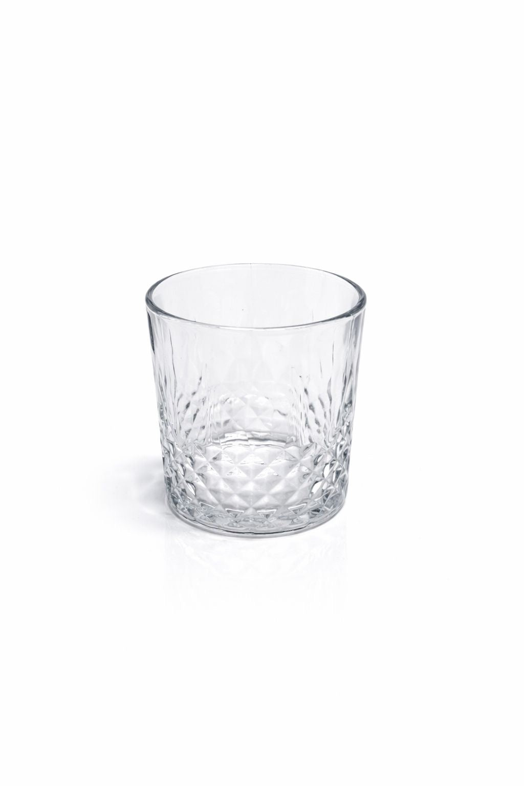Delisoga Glass Tumbler Cup Set 6pcs