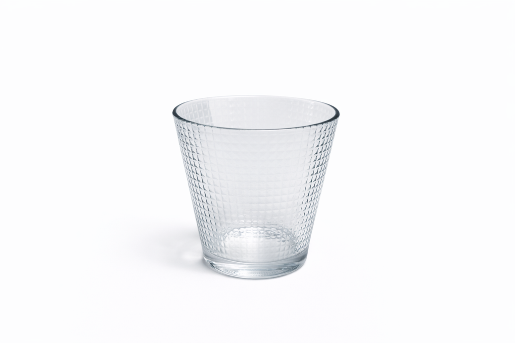 Delisoga Glass Tumbler Cup Set 6pcs
