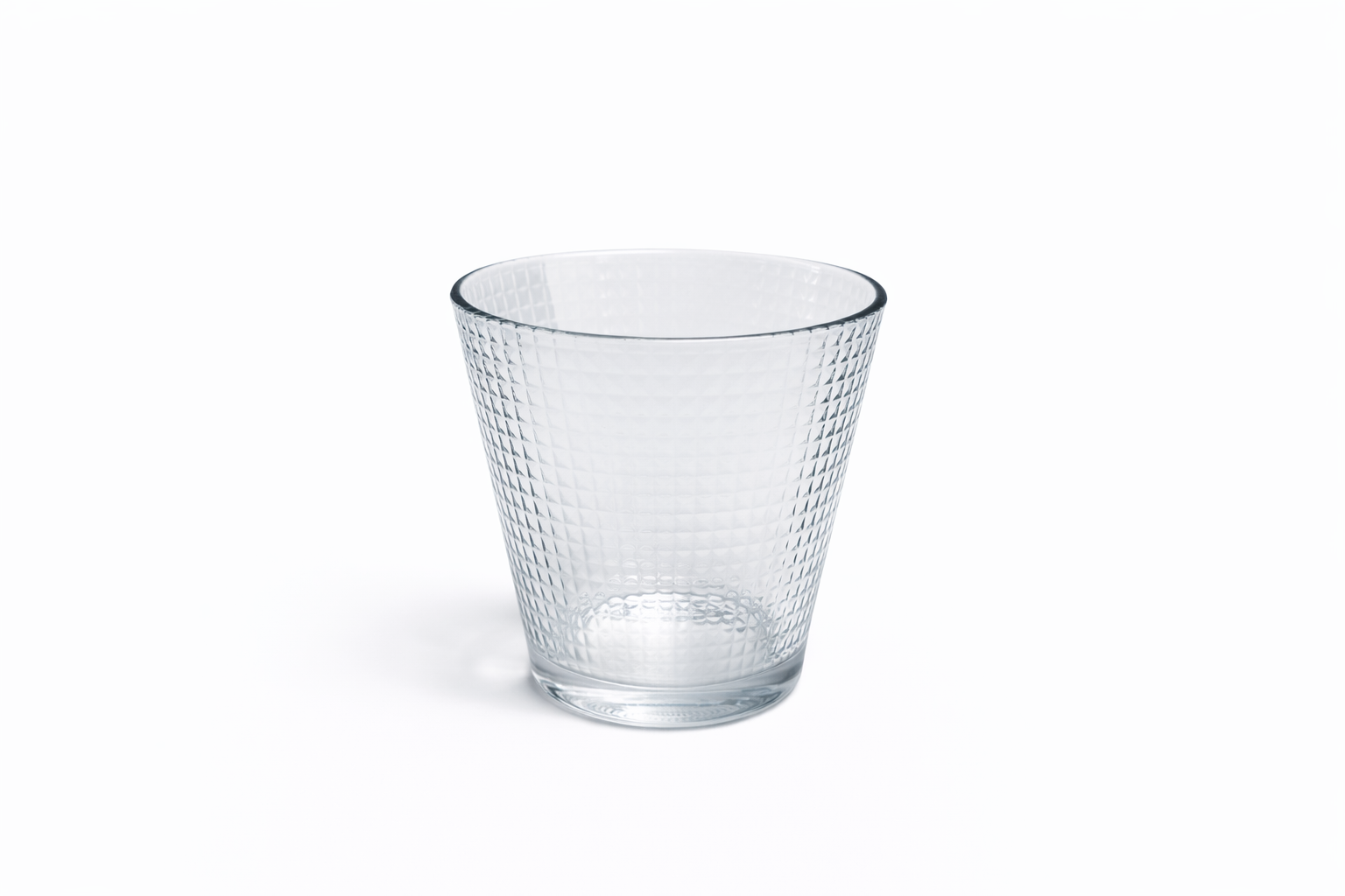 Delisoga Glass Tumbler Cup Set 6pcs