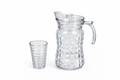 Deli Glassware - Water Jug Set with 6 Glasses 1 Jug