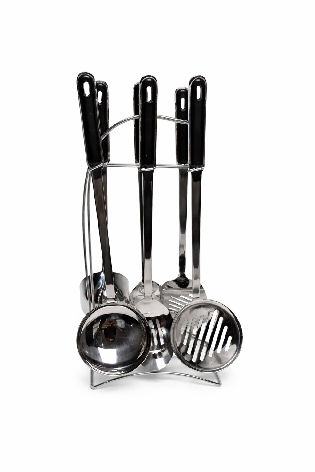 Westin 7-Piece Stainless Steel Kitchen Utensil Set with Stand