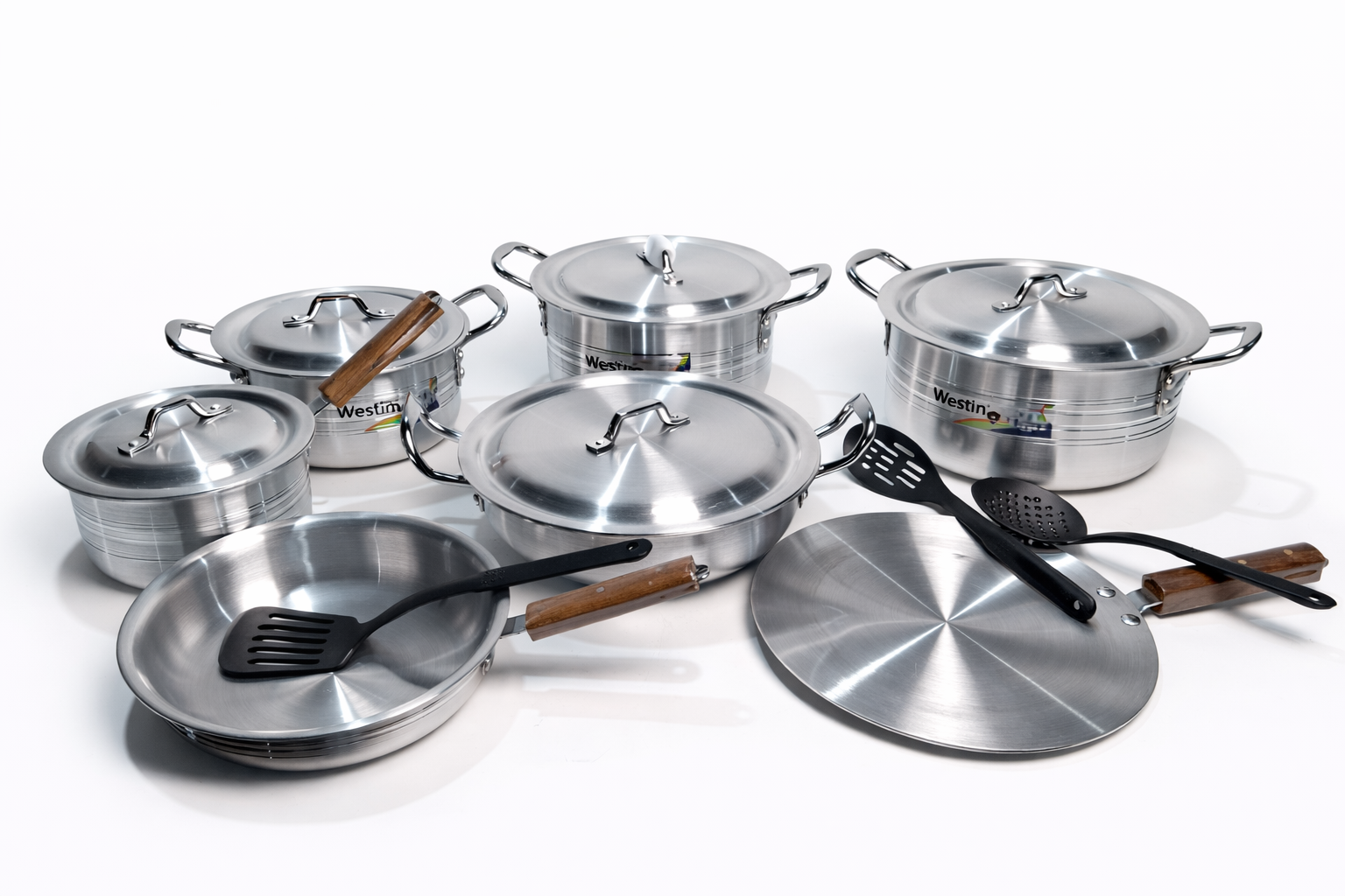 Westin Family King 15-Piece Metal Finish Cookware Set