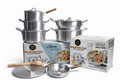 Master Pan Gloria Metal Finish 15-Piece Cookware Set