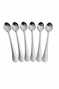 Stainless Steel Long Tea Spoons – Pack of 6