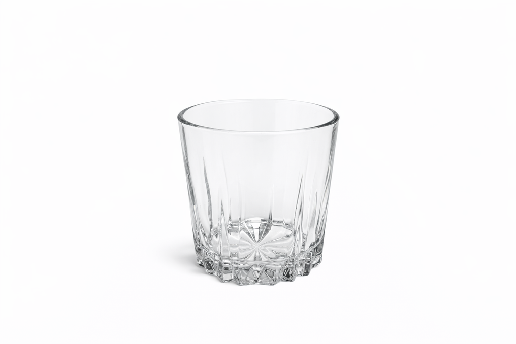 Delisoga Glass Tumbler Cup Set 6pcs