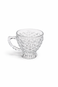 Delisoga Glass Tea Cup Set 6pcs (TEXTURED)