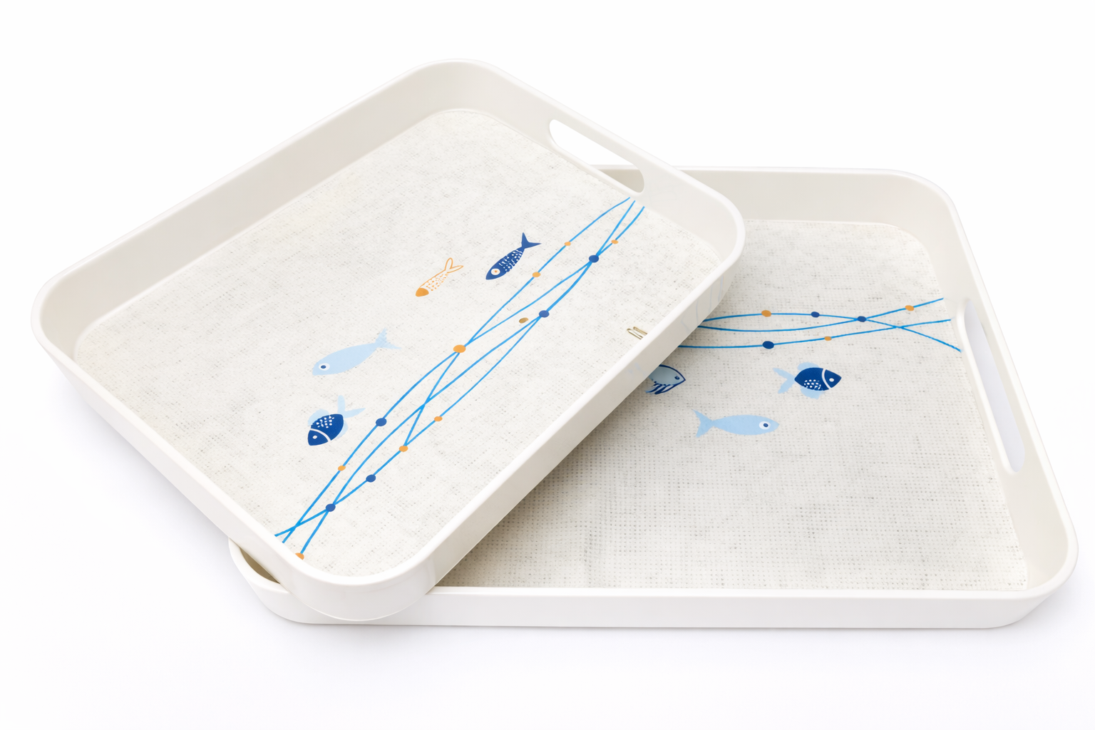 Mineplas Rectangular Serving Tray Fish Design