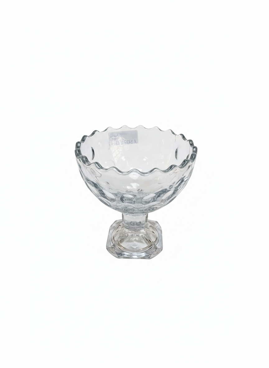 DELISOGA Glass Ice-Cream Bowls Set 6pcs