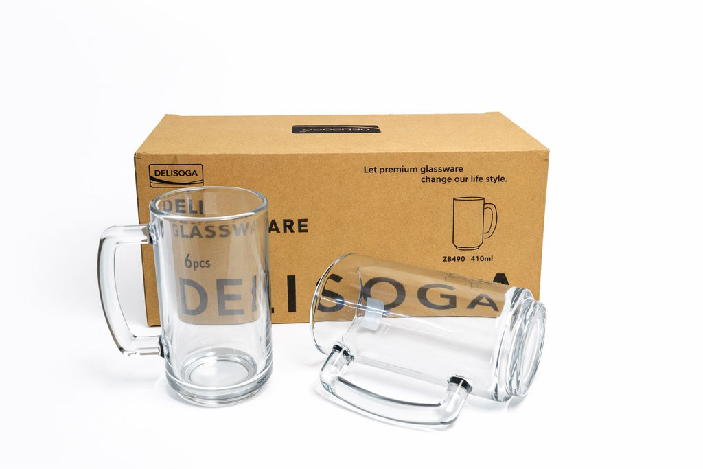 Delisoga Juice Mug Glass Set 6pcs