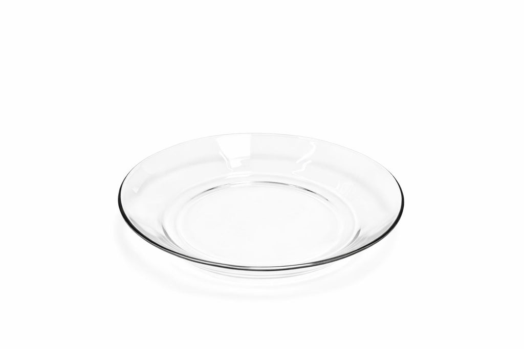 Delisoga Transparent All Purpose Glass Plates - 6pcs 194MM