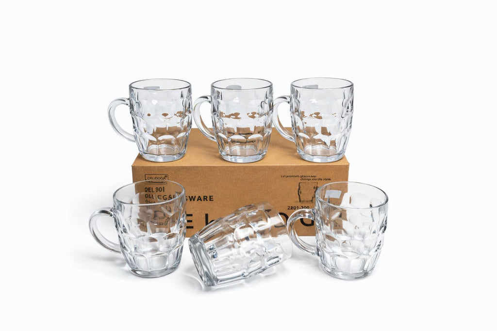 Delisoga Juice Mug Glass Set 6pcs