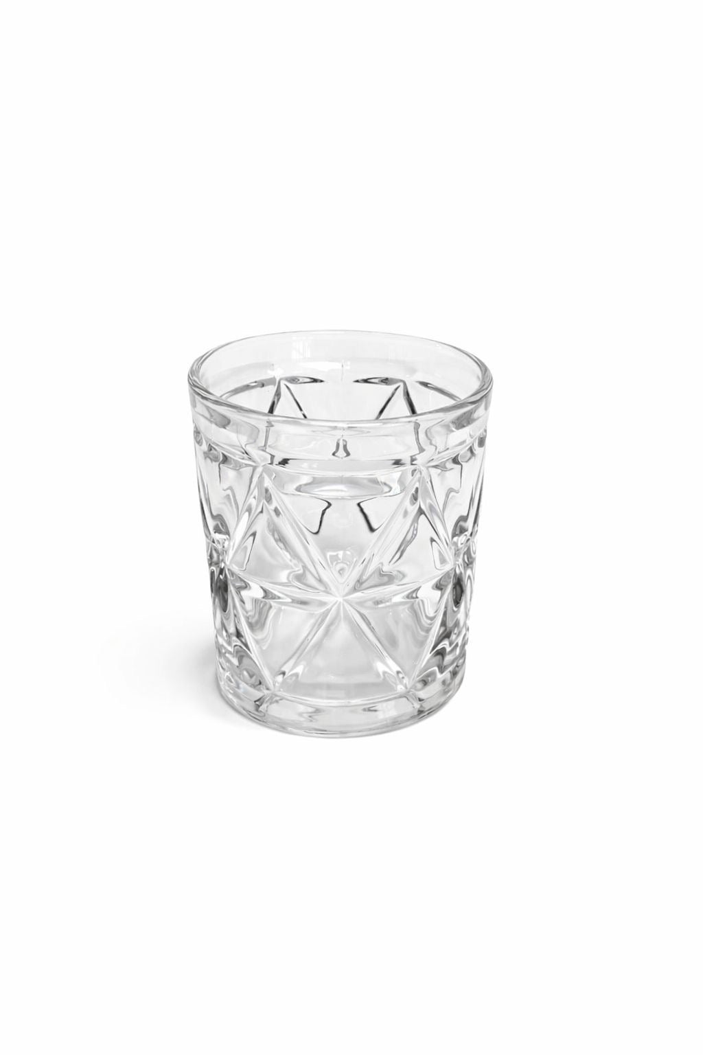 Delisoga Glass Tumbler Cup Set 6pcs