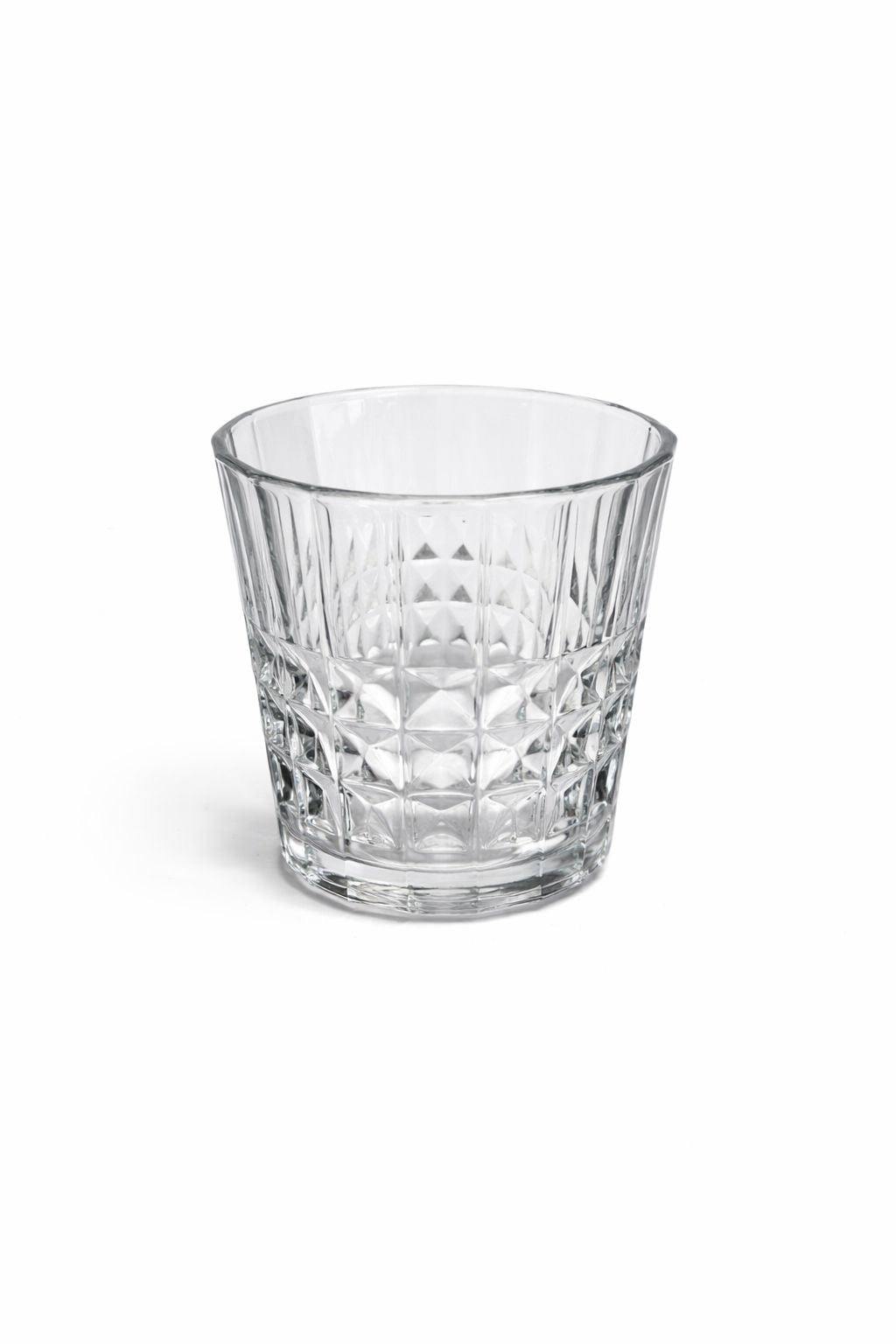 Delisoga Glass Tumbler Cup Set 6pcs